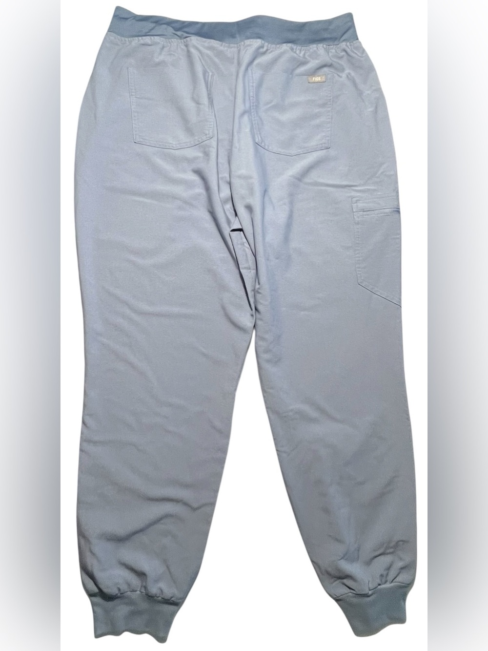 💙🩶FIGS Set of both Catarina XL top & Zamora jogger XL pants Vapor Blue EUC - Picture 13 of 15
